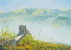 THE GREAT WALL OF CHINA by Mao Milles at Ross's Online Art Auctions