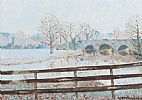 FROSTY MORNING, DRUMBRIDGE by W.P. McCaughey at Ross's Online Art Auctions