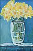 DAFFODILS IN A VASE by Sean Lorinyenko at Ross's Online Art Auctions