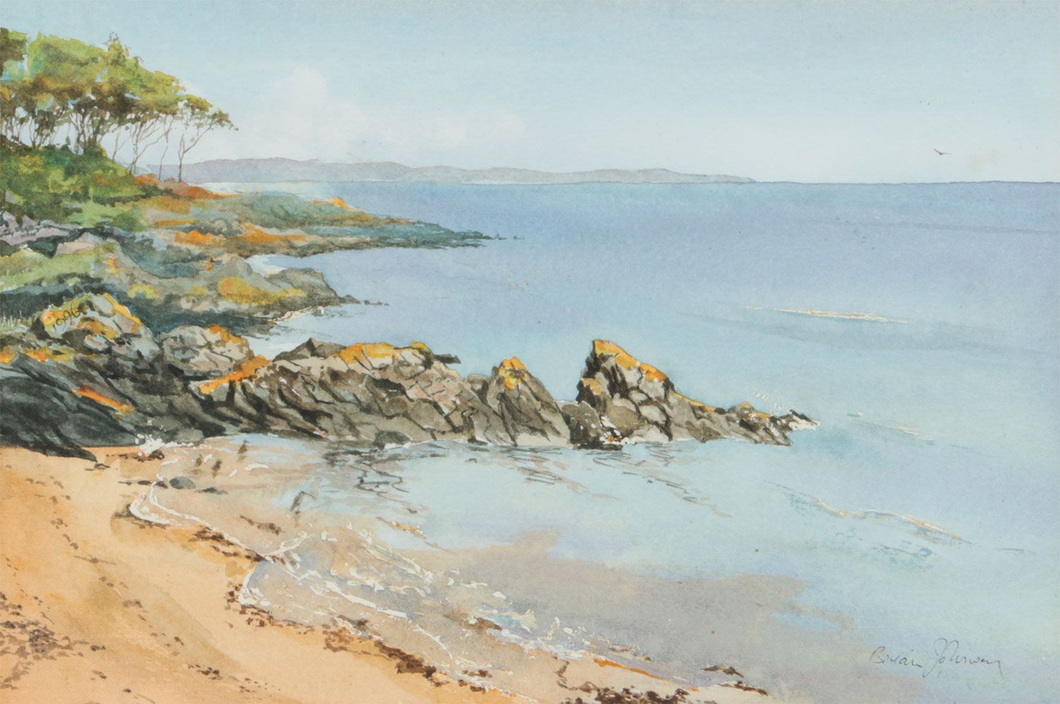 FORESHORE by Brian Johnston at Ross's Online Art Auctions
