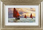 RED SAILS by John J. at Ross's Online Art Auctions