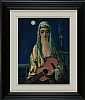 GIRL WITH A GUITAR by Alan Quigley at Ross's Online Art Auctions