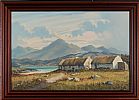 RENVYLE, CONNEMARA by William Henry Burns at Ross's Online Art Auctions