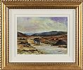 THE TURF CART by B.M. Davlin at Ross's Online Art Auctions