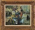 O'CONNELL STREET , DUBLIN 1908 by Robert D. Beattie at Ross's Online Art Auctions