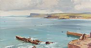 AT BALLYCASTLE by Samuel McLarnon UWS at Ross's Online Art Auctions