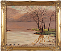 LOWER LAKE FROM MAULAGH, KILLARNEY by Sean O'Connor at Ross's Online Art Auctions