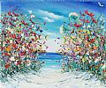 FLOWERS IN THE BREEZE by Evelina Vine at Ross's Online Art Auctions