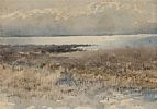 EARLY MORNING , SEA  AND SHORE by William Percy  French at Ross's Online Art Auctions