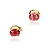 GOLD RUBY EARRINGS at Ross's Online Art Auctions