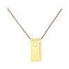 18CT GOLD INGOT & GOLD PLATED CHAIN at Ross's Online Art Auctions
