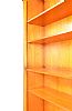 YEW WOOD OPEN BOOKCASE at Ross's Online Art Auctions