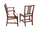 SET OF EIGHT EARLY TWENTIETH CENTURY MAHOGANY DINING ROOM CHAIRS at Ross's Online Art Auctions