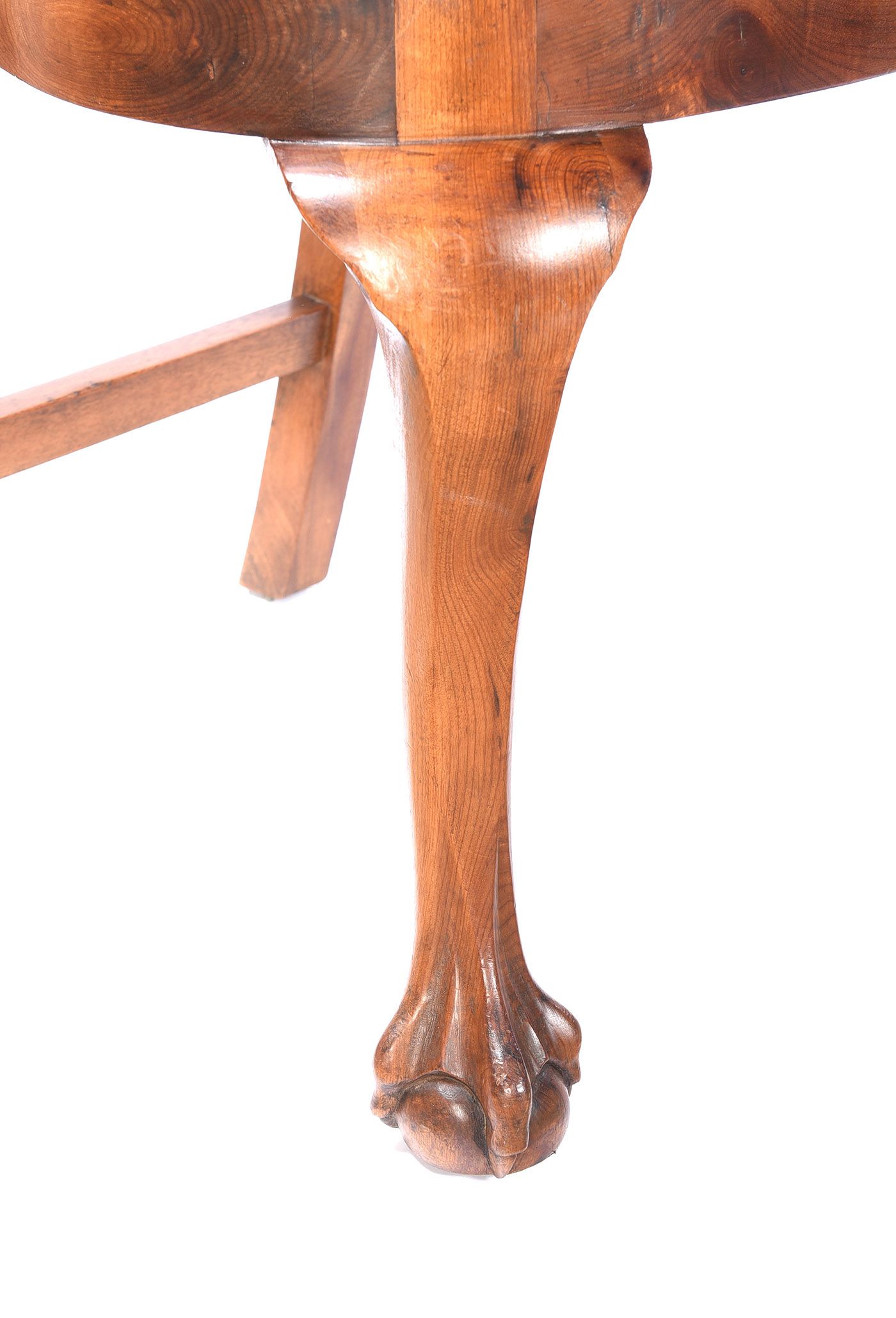 SET OF SIX ANTIQUE WALNUT DINING ROOM CHAIRS at Ross's Online Art Auctions