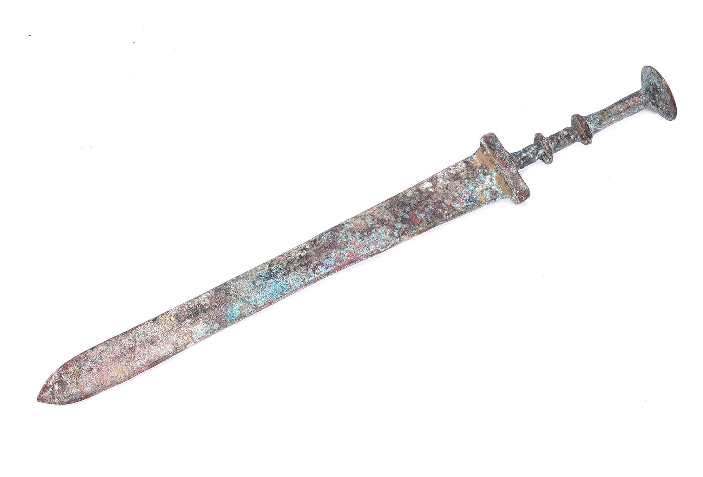 CHINESE BRONZE SWORD at Ross's Online Art Auctions