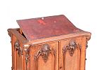 VICTORIAN MAHOGANY ARCHITECT'S DESK at Ross's Online Art Auctions