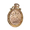 VICTORIAN 9CT GOLD LOCKET at Ross's Online Art Auctions