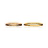 9CT & 18CT GOLD MATCHING BANDS at Ross's Online Art Auctions