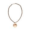 9CT ROSE GOLD CHAIN & LOCKET at Ross's Online Art Auctions