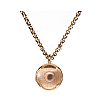 9CT ROSE GOLD CHAIN & LOCKET at Ross's Online Art Auctions