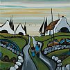 STROLLING TO THE BAY by J.P. Rooney at Ross's Online Art Auctions