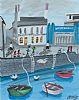 THE HARBOUR BAR by John Ormsby at Ross's Online Art Auctions