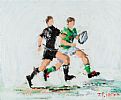 THE ALL BLACKS VERSE IRELAND 2022 by J.P. Neeson at Ross's Online Art Auctions