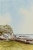 PORTBRADDON, COUNTY ANTRIM by Fred Bottomley at Ross's Online Art Auctions
