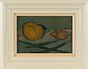 STILL LIFE, FRUIT ON A TABLE by Arthur Armstrong RHA at Ross's Online Art Auctions