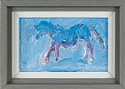 BLUE PONY by Con Campbell at Ross's Online Art Auctions