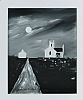 MOONLIGHT OVER BALLINTOY HOUSE AND CHURCH by Sean Lorinyenko at Ross's Online Art Auctions