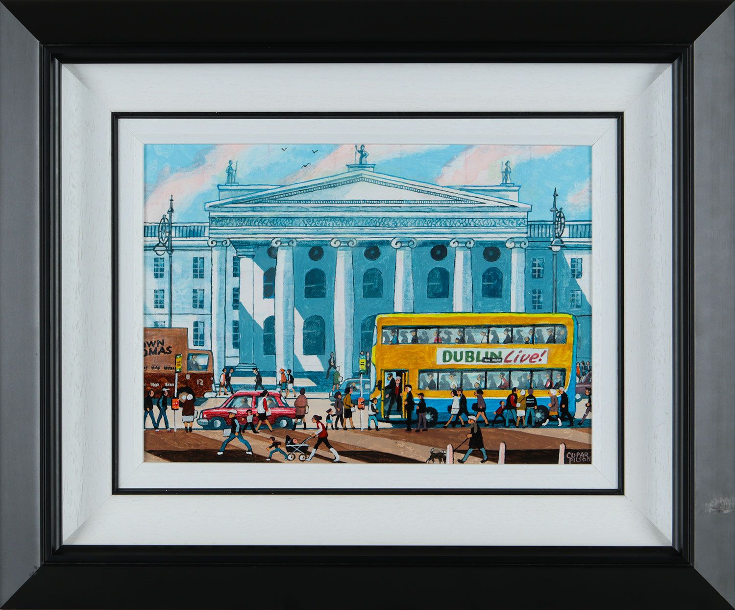 GPO, O'CONNELL STREET, DUBLIN by Cupar Pilson at Ross's Online Art Auctions