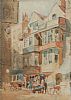 LONDON STREET by English School at Ross's Online Art Auctions
