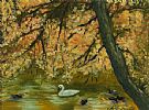 SWAN LAKE by Anne E. Beattie at Ross's Online Art Auctions