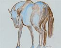 STUDY OF A HORSE by Brian Merry at Ross's Online Art Auctions