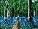 BLUEBELL WOODS by Andy Saunders at Ross's Online Art Auctions