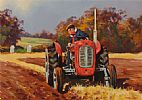 THE RED MASSEY by Donal McNaughton at Ross's Online Art Auctions