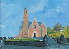 SAINT PATRICK'S CHURCH , DONEGAL TOWN by Sean Lorinyenko at Ross's Online Art Auctions