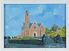 SAINT PATRICK'S CHURCH , DONEGAL TOWN by Sean Lorinyenko at Ross's Online Art Auctions