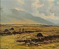 NEAR CARNA, CONNEMARA by William Henry  Burns at Ross's Online Art Auctions