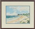 BALLYCASTLE BEACH by Garth Giffin at Ross's Online Art Auctions
