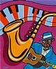 JAZZ MAN by George Smyth at Ross's Online Art Auctions