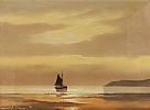 SAILING AT DUSK by David H. James at Ross's Online Art Auctions