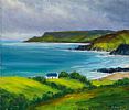 THE ANTRIM COAST by Sean Loughrey at Ross's Online Art Auctions