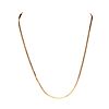 9CT GOLD FLAT-LINK CHAIN at Ross's Online Art Auctions