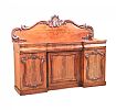 VICTORIAN MAHOGANY GALLERY BACK SIDEBOARD at Ross's Online Art Auctions