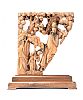 LARGE PAIR OF CARVED WOOD BOOKENDS at Ross's Online Art Auctions