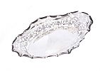 PIERCED SILVER OVAL DISH at Ross's Online Art Auctions