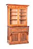 WILLIAM IV TWO DOOR SECRETAIRE BOOKCASE at Ross's Online Art Auctions