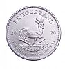 COLLECTION OF TWENTY-FIVE KRUGERRAND SILVER COINS at Ross's Online Art Auctions